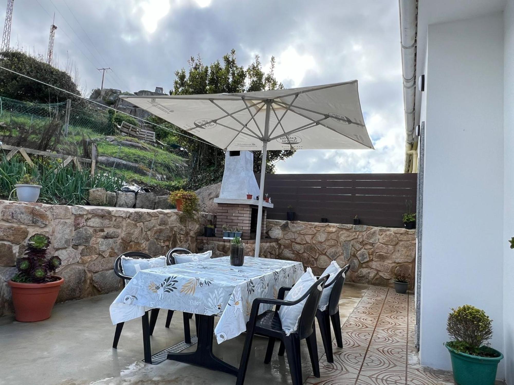 Vila O Cobijo De Elva Arou Exteriér fotografie