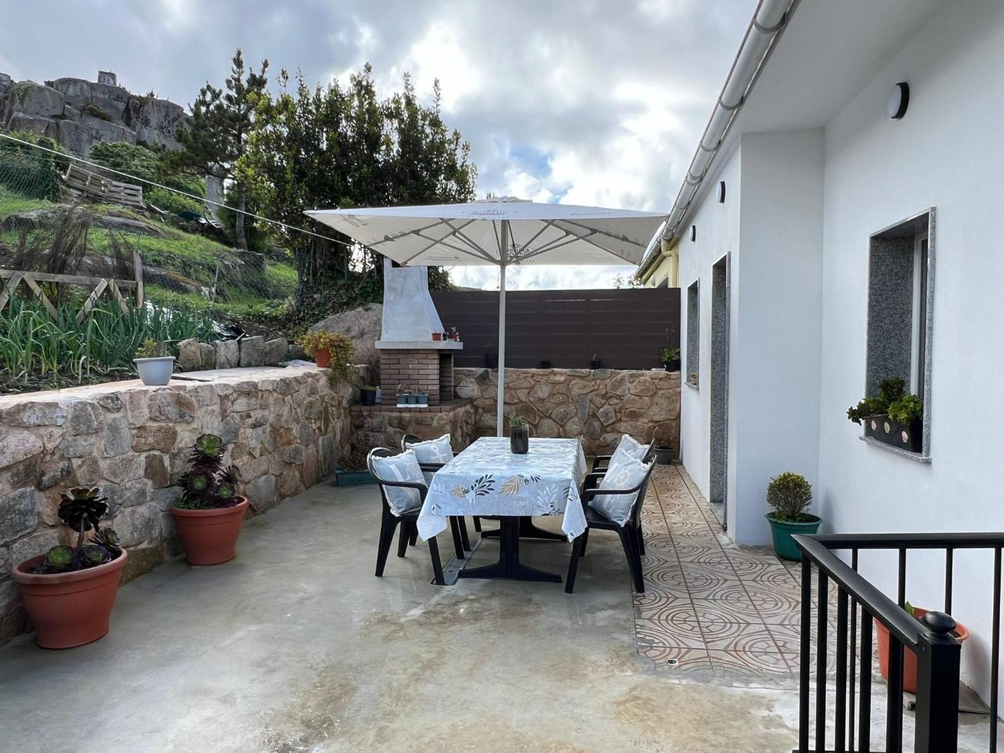 Vila O Cobijo De Elva Arou Exteriér fotografie